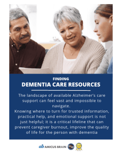 Featured image for Dementia care resources