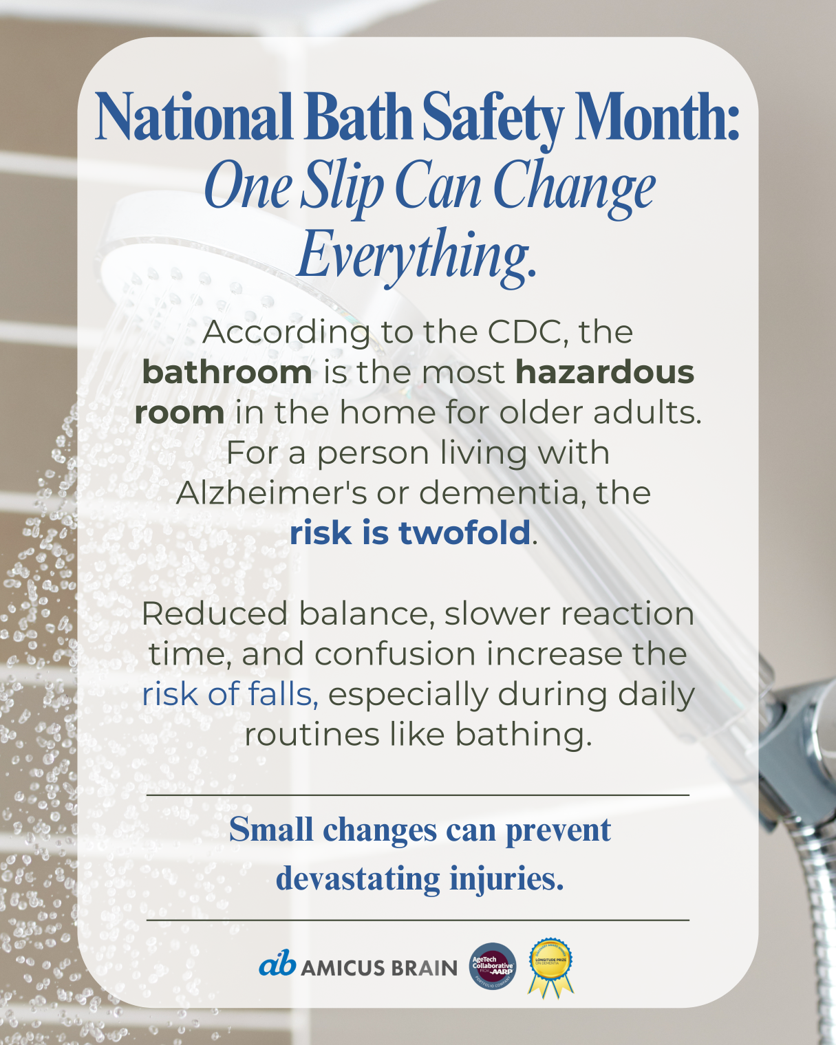National Bath Safety Month