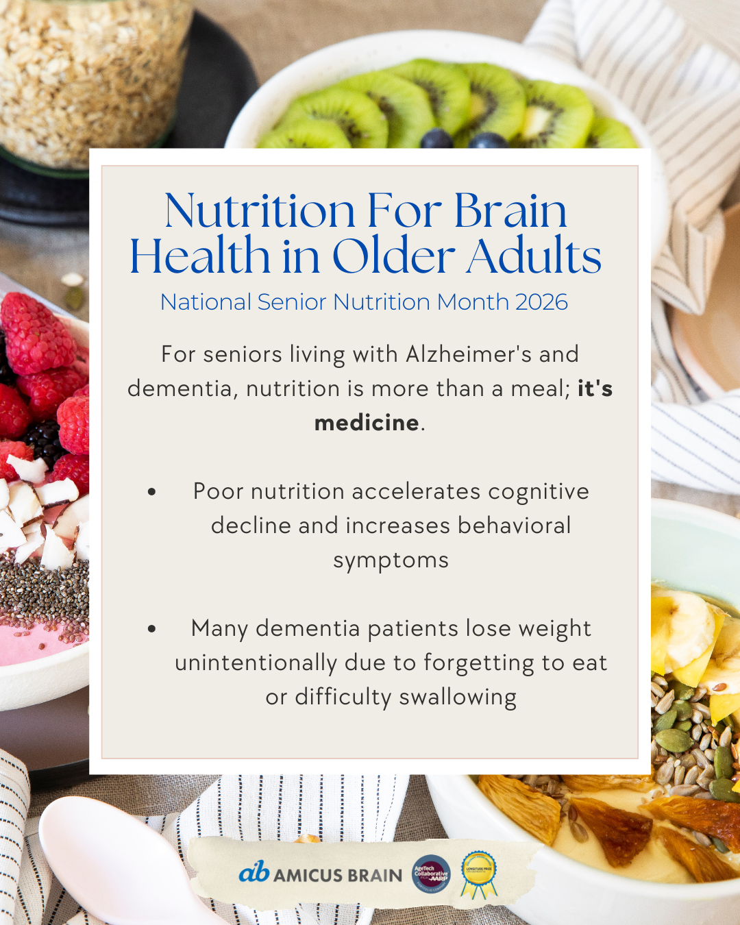 National Senior Nutrition Month
